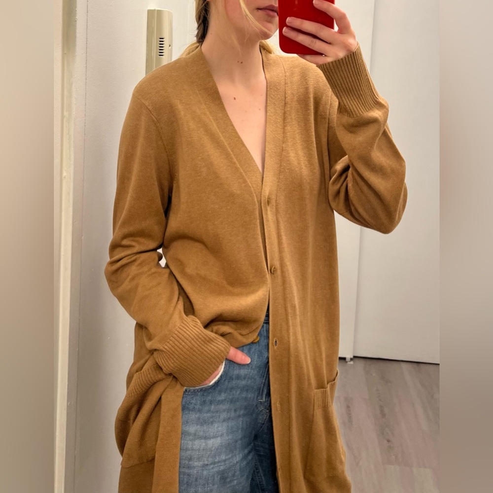 Cozy Tan Cardigan